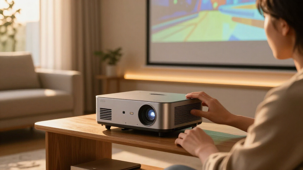 ust projectors with triple laser