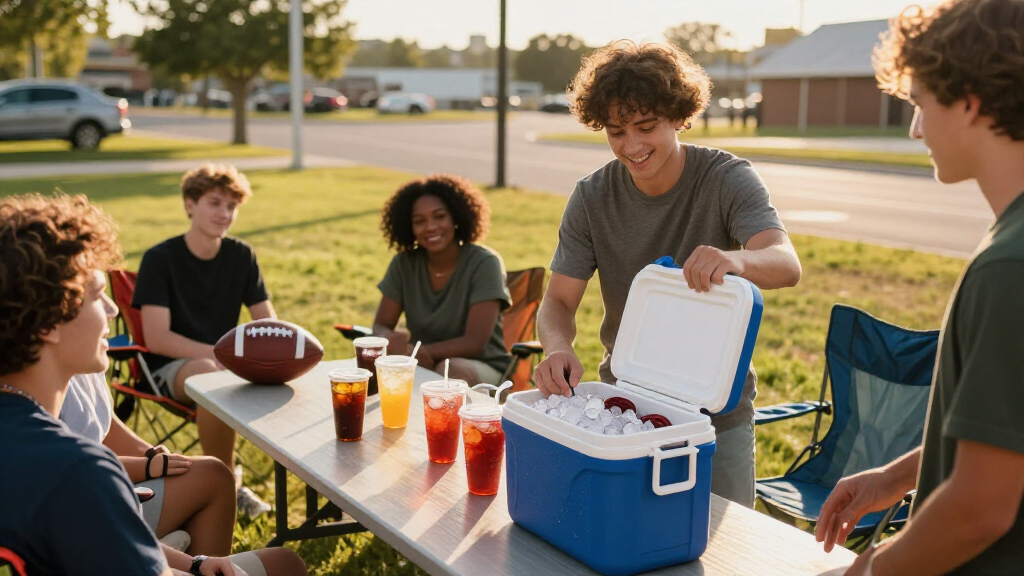 tailgating party coolers