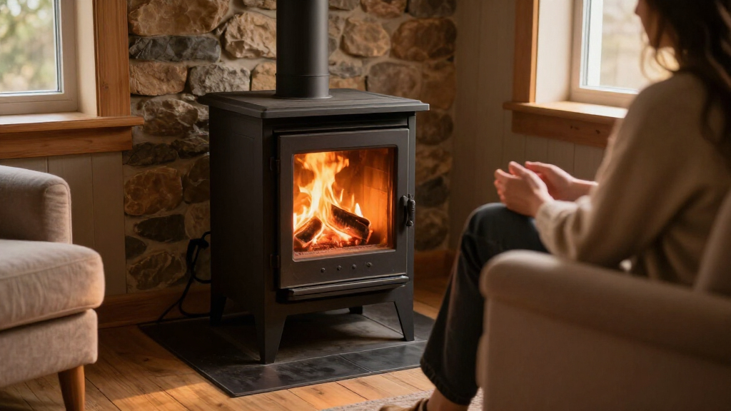 wood stove for sq ft