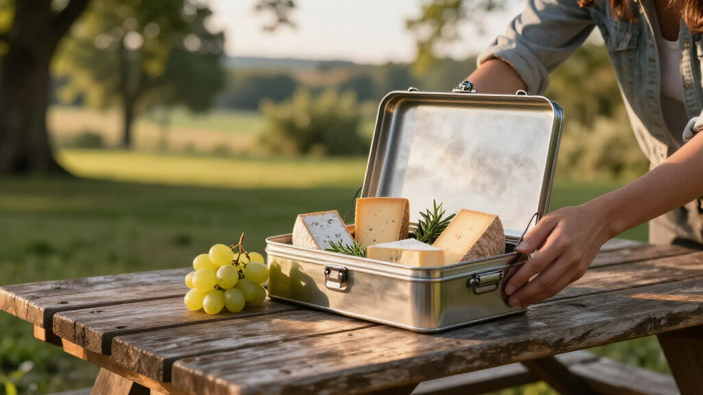best premium cheese storage box set