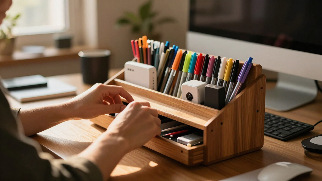 multifunctional desk organizers