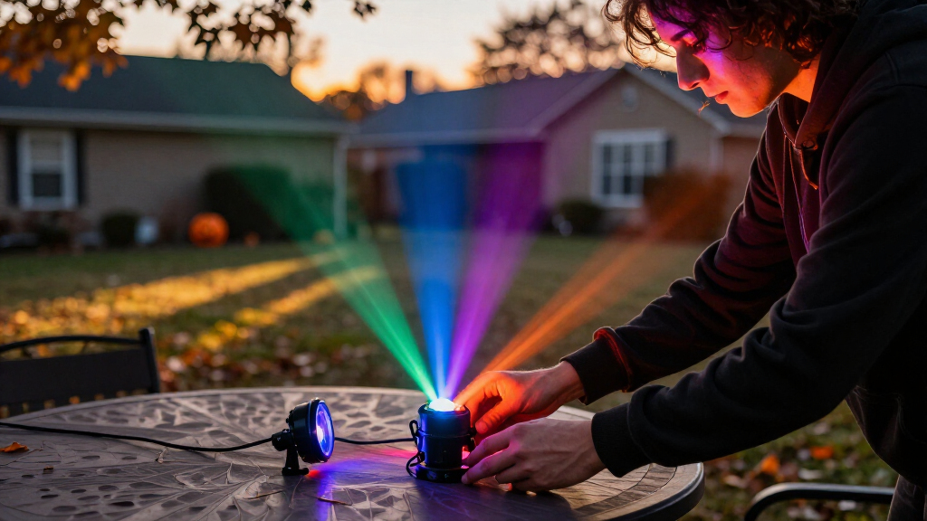 moving head lights for halloween