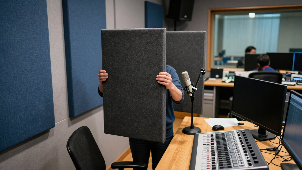 newsroom soundproofing panels