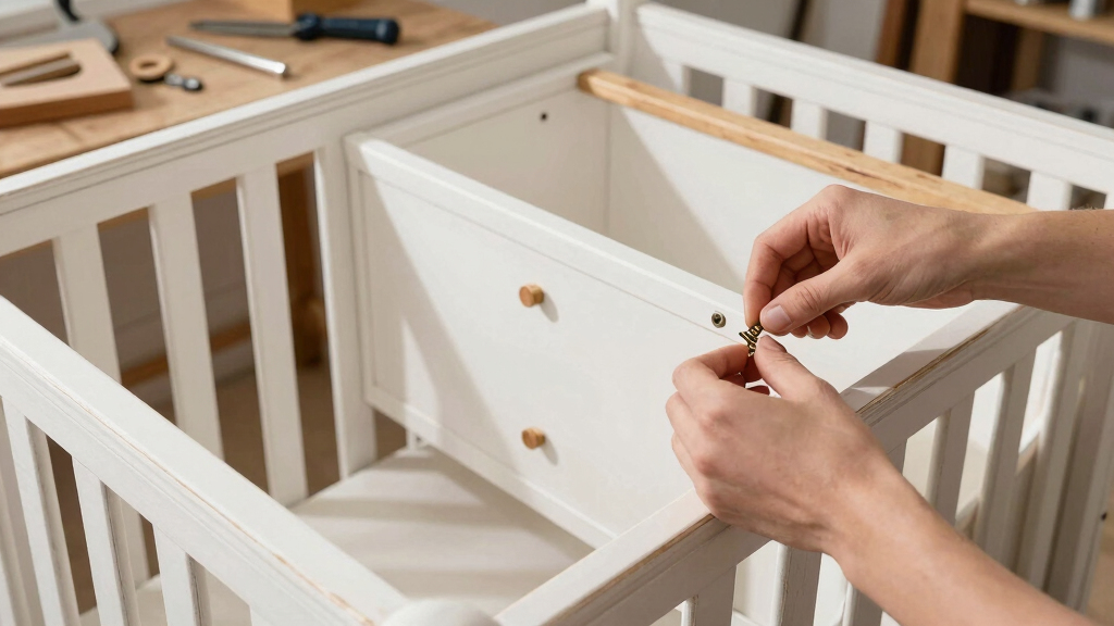 best farmhouse cribs with changer