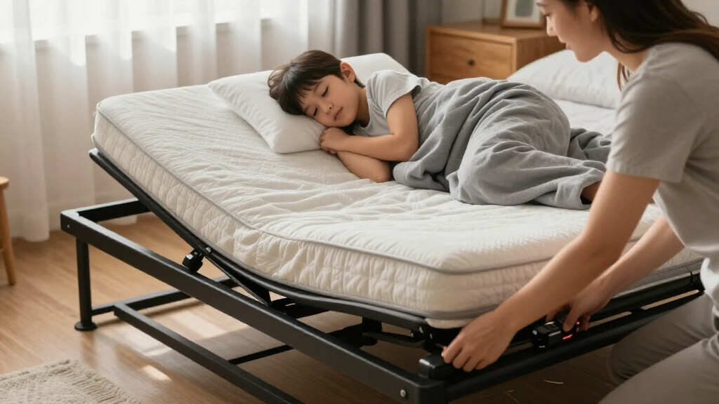 low profile adjustable bed base