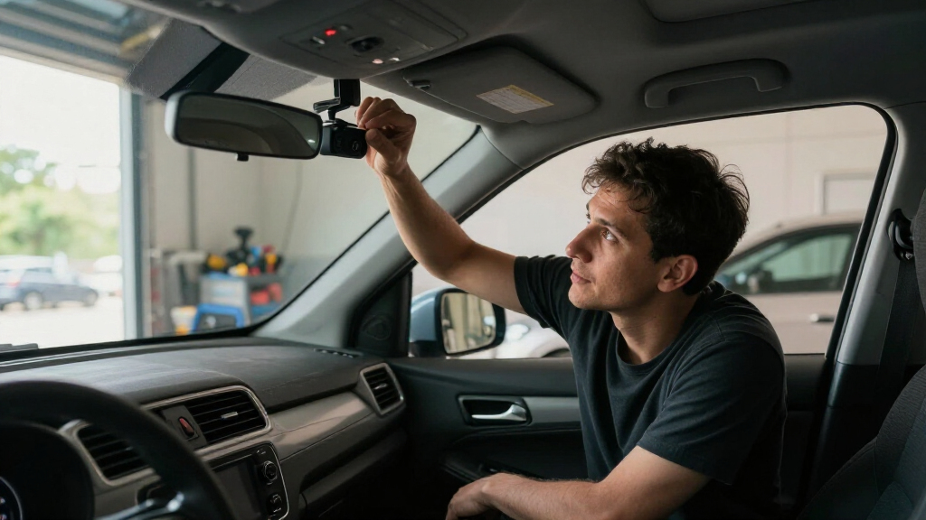 dash cam install angle
