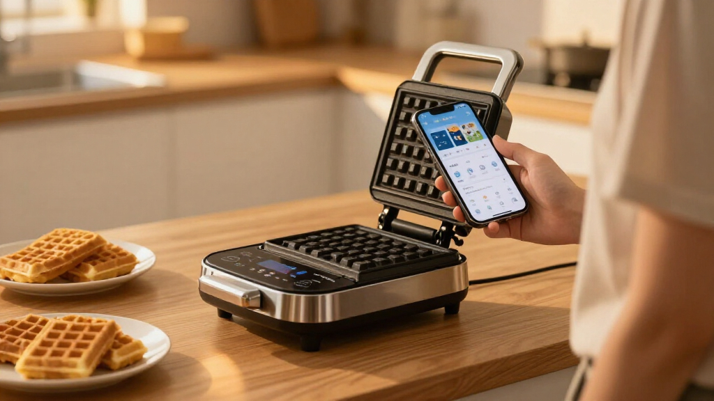 smart waffle makers with app control