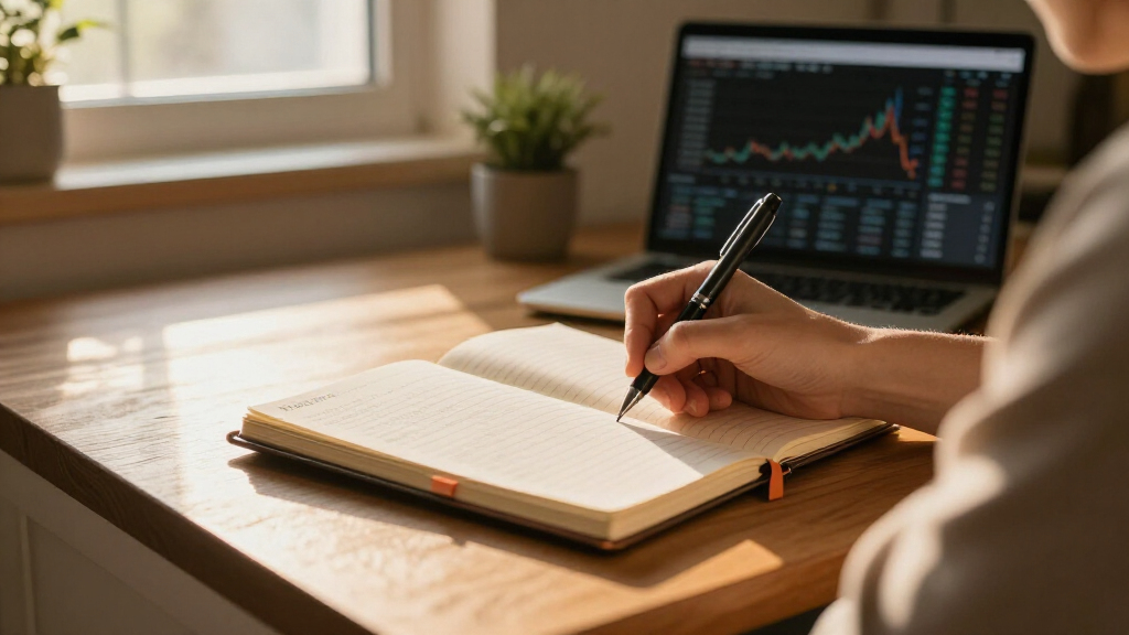 investment tracking notebooks