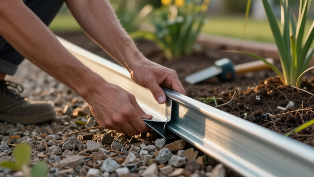 best steel landscape edging for gravel beds