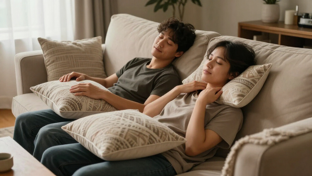 cozy couple massage pillows