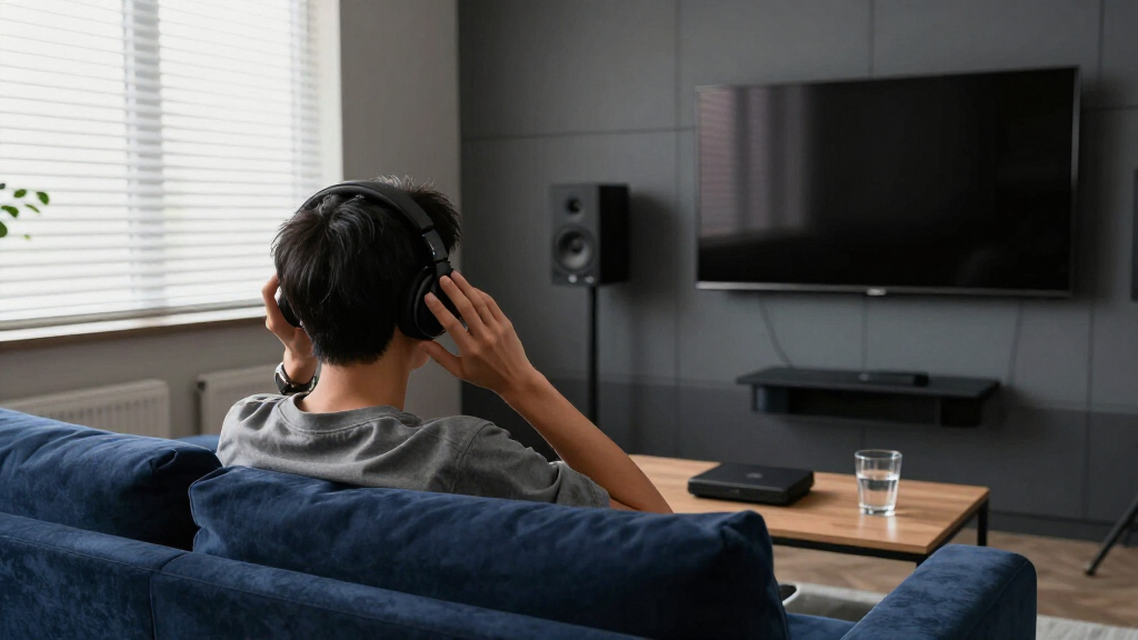media room audio equipment