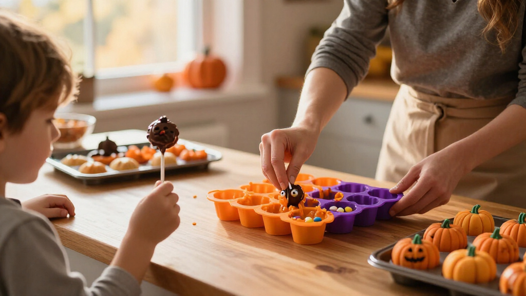 Halloween cake pop molds