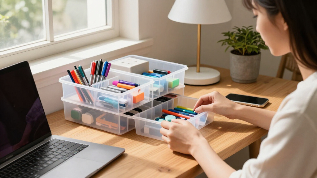multi-functional student desk organizers
