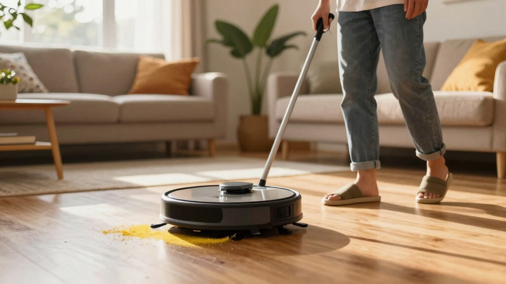 best robot vacuum mop combo for spring pollen cleanup