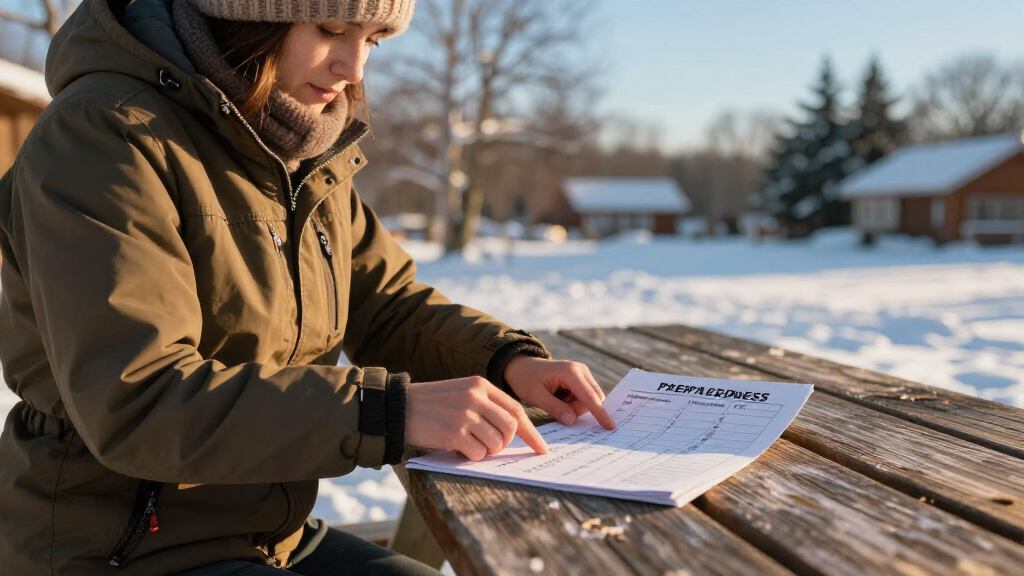 winter preparedness checklist printable