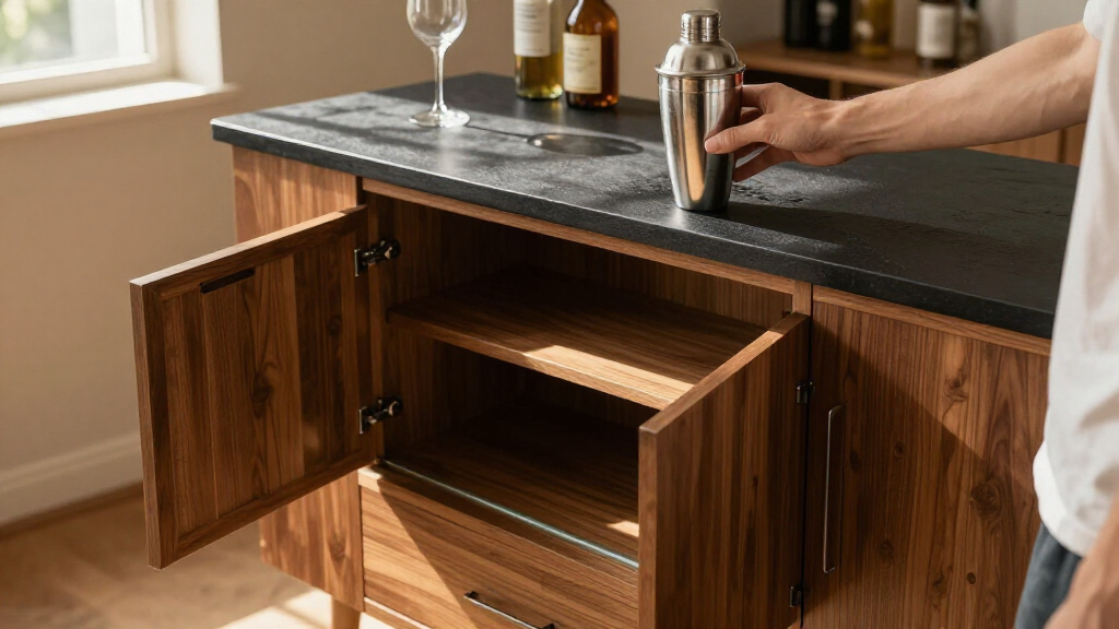 best bar cabinet with storage