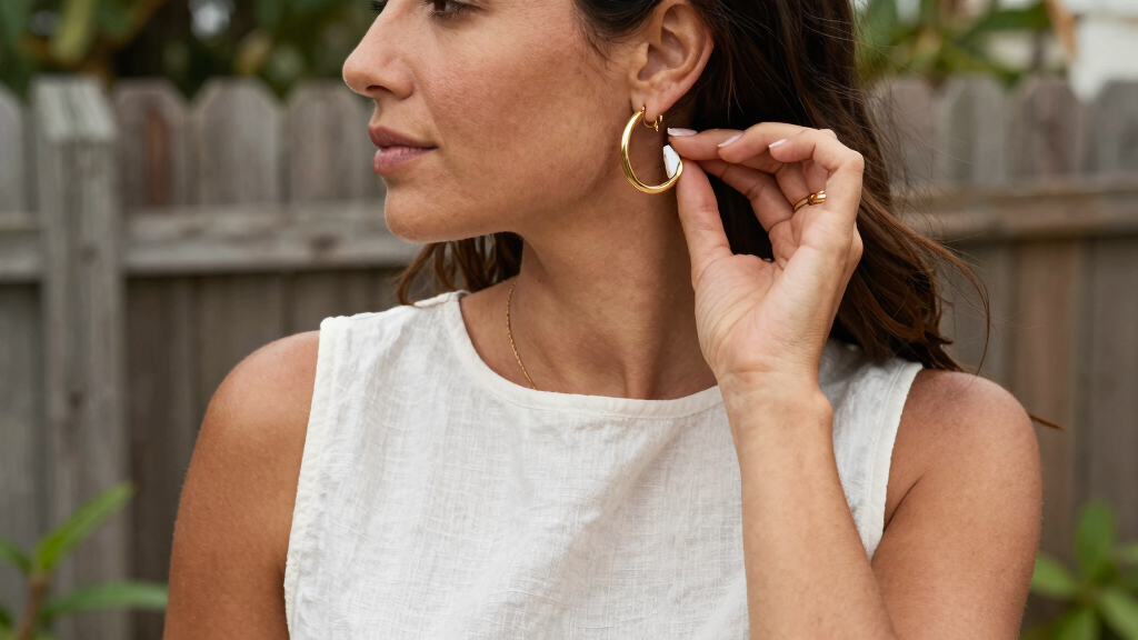 best 14k gold conch hoop