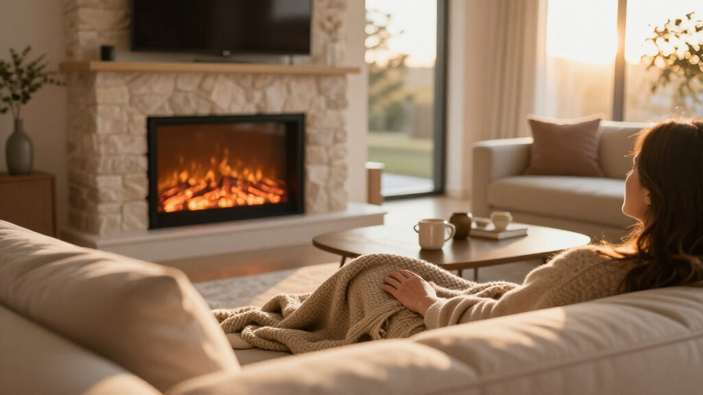 best luxury electric fireplaces for living rooms