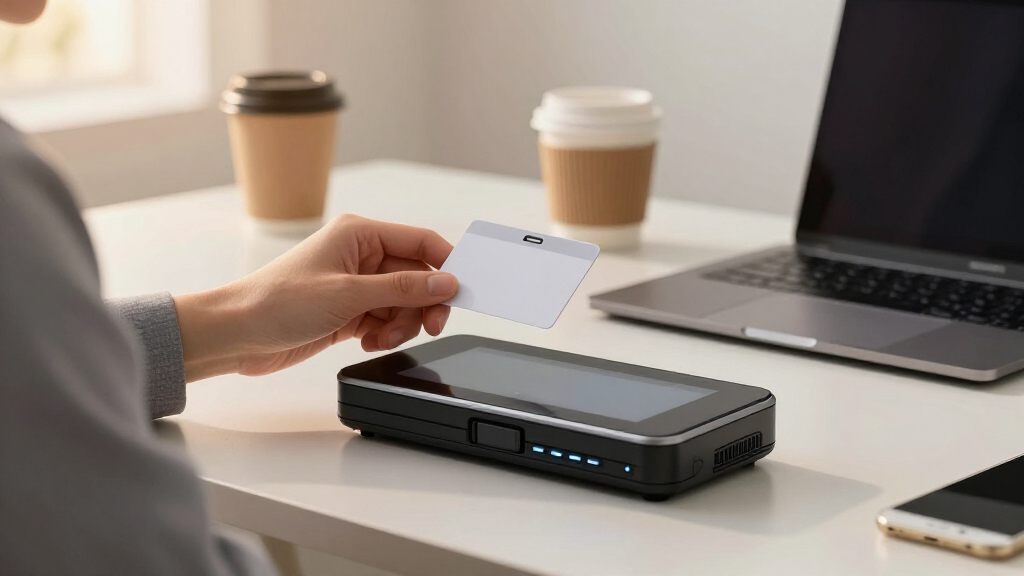 ID card scanner for client onboarding