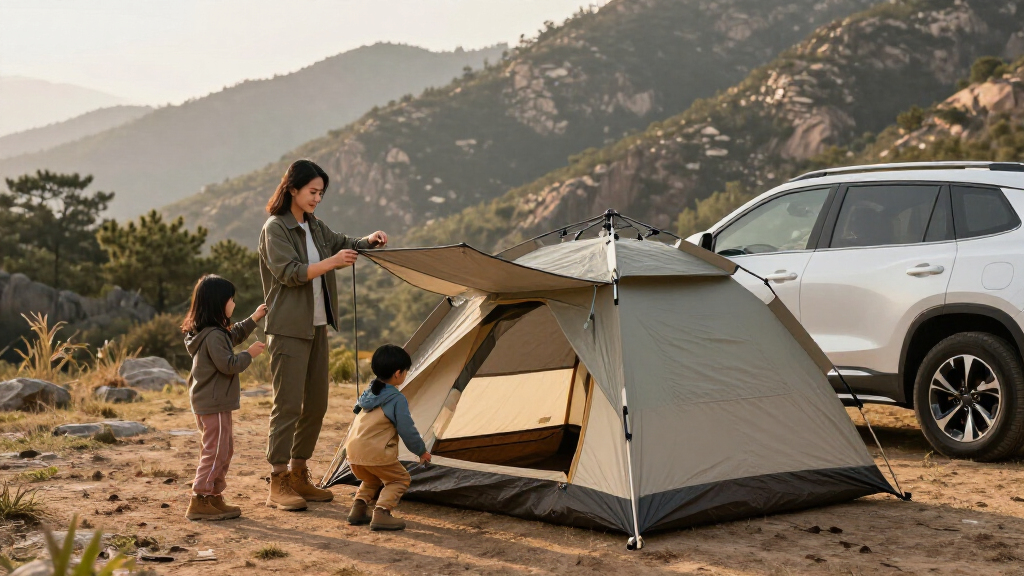 best camping tent family premium for extreme weather on suv camping trips