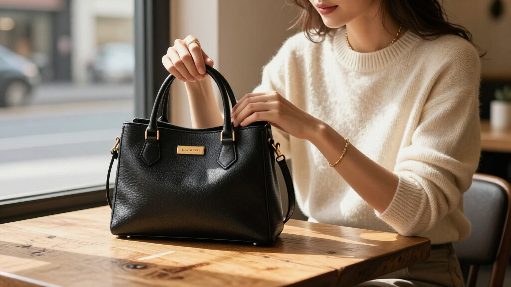 stylish women's leather handbags