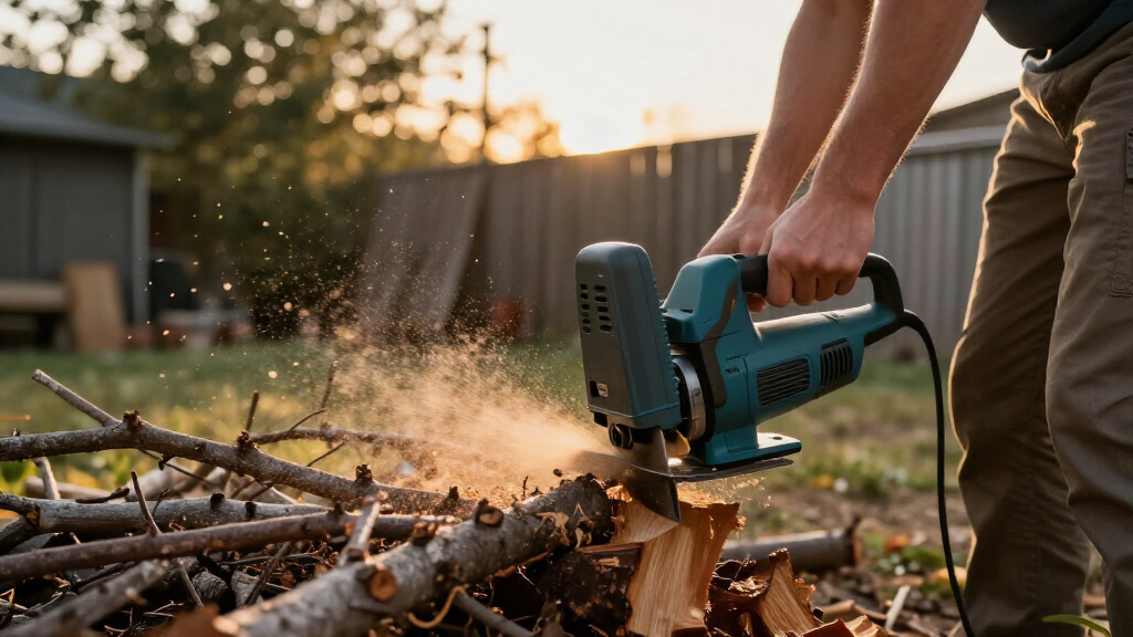 electric wood chippers