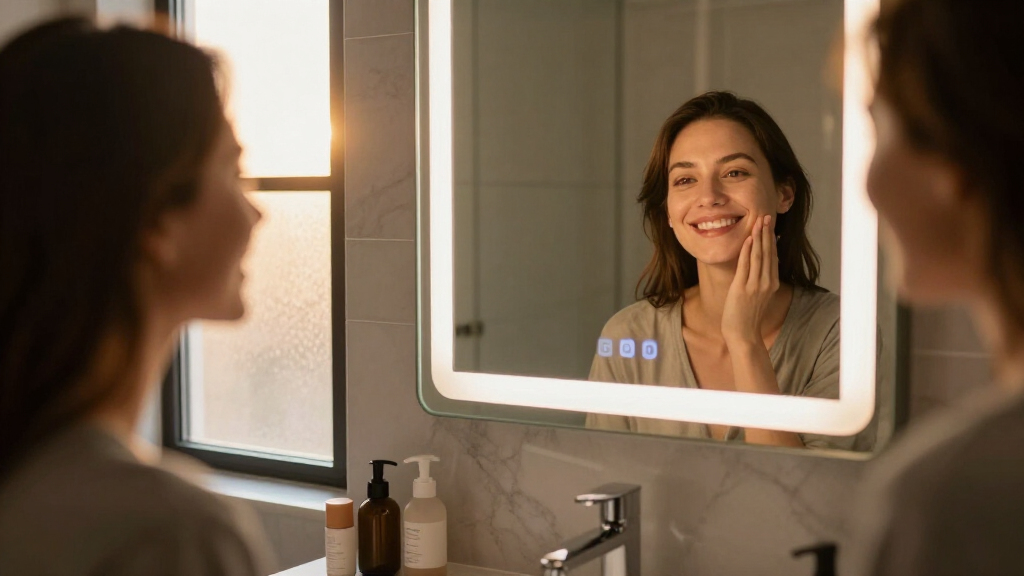 led mirror smart