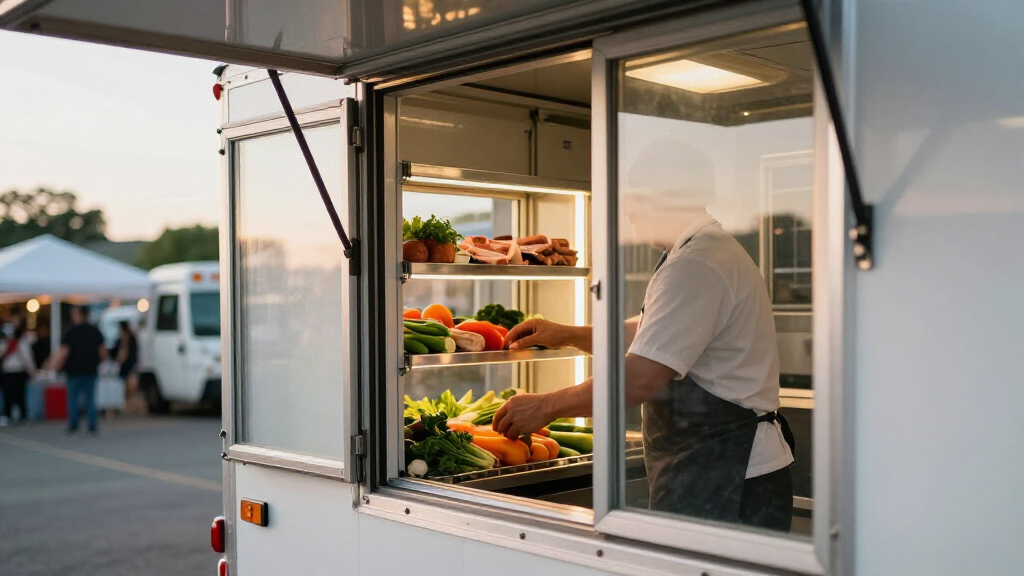 best NSF commercial refrigerators for food trailers