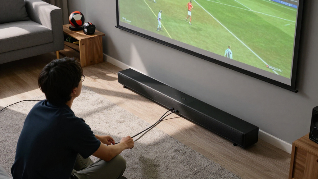 best soundbar for projector sports setup