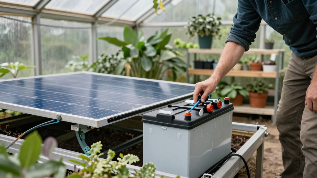 best off-grid solar kits for greenhouses