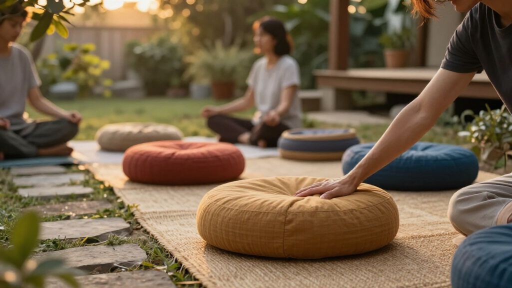meditation cushion sets