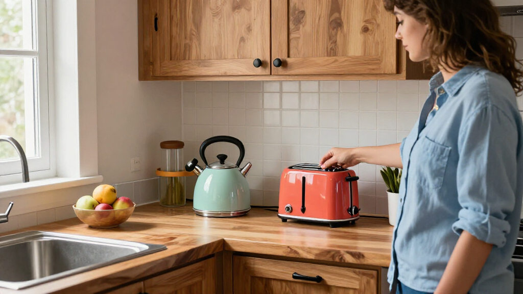color appliances for small kitchen