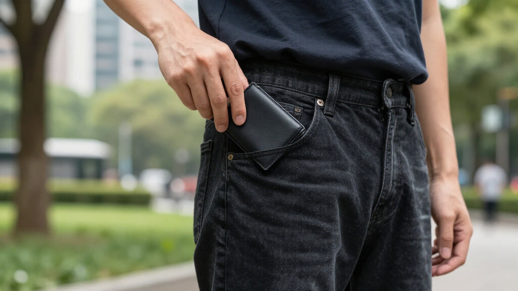 mens minimalist wallets slim