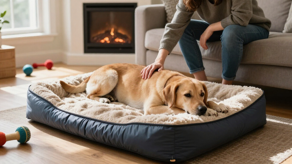 best heated dog bed for indoor large dogs
