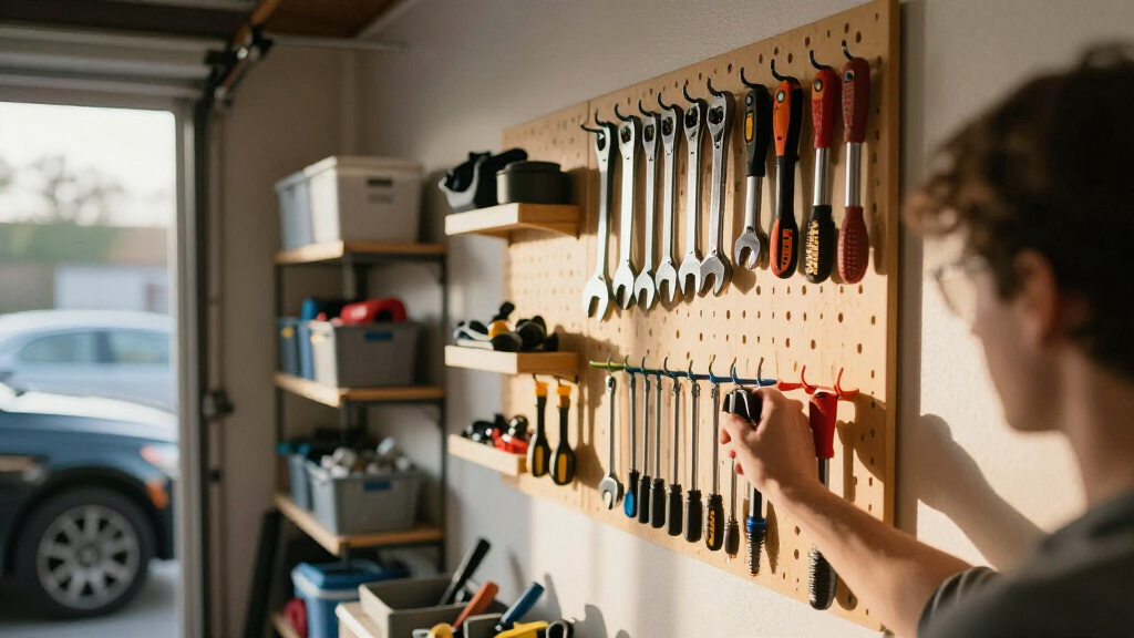 garage wall storage system