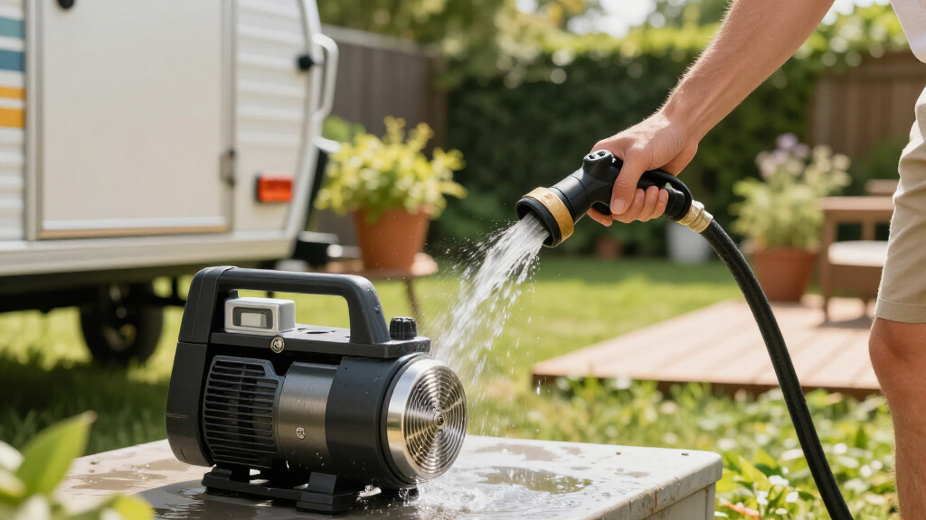 12v water pressure pump high flow for trailers