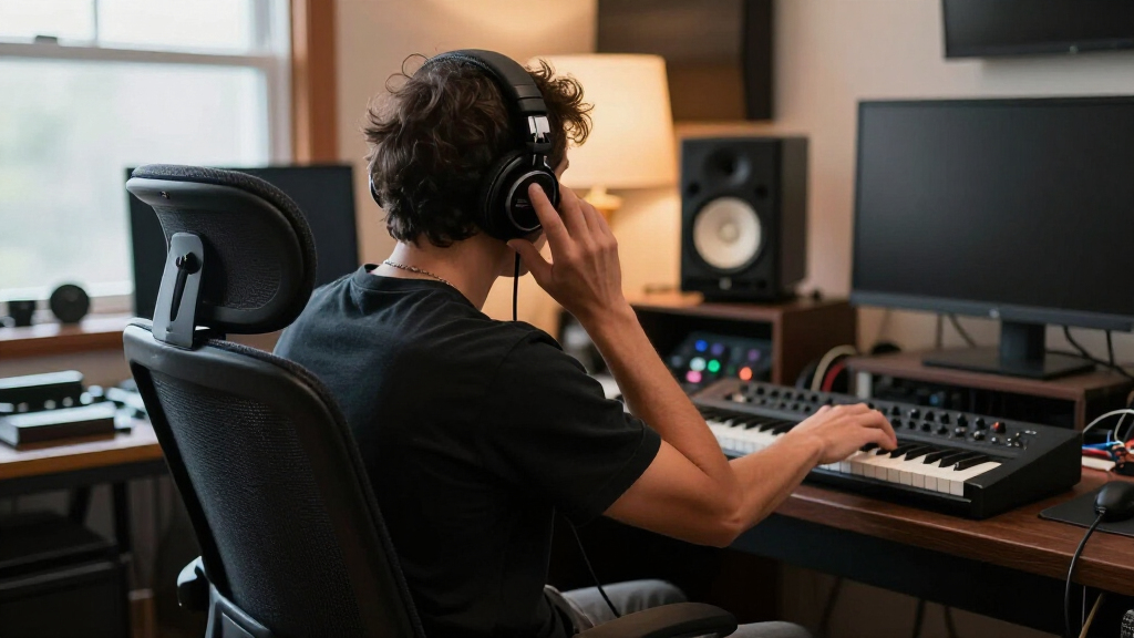 chair for music production