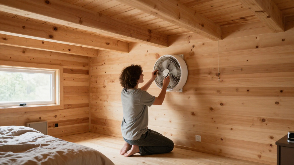 ventilation fan for tiny house loft