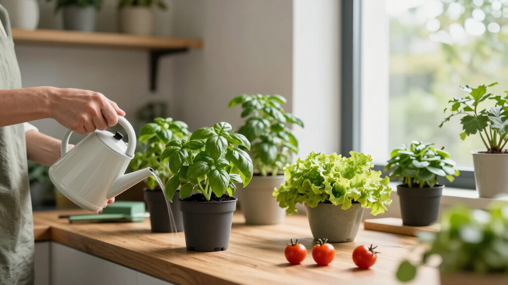 best indoor garden for year round produce