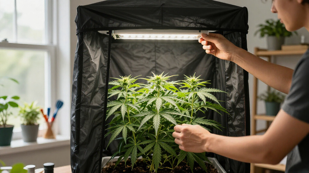 best grow tent kit with led light