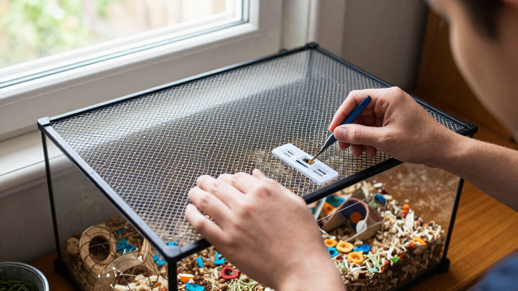 best gerbil habitat tank topper