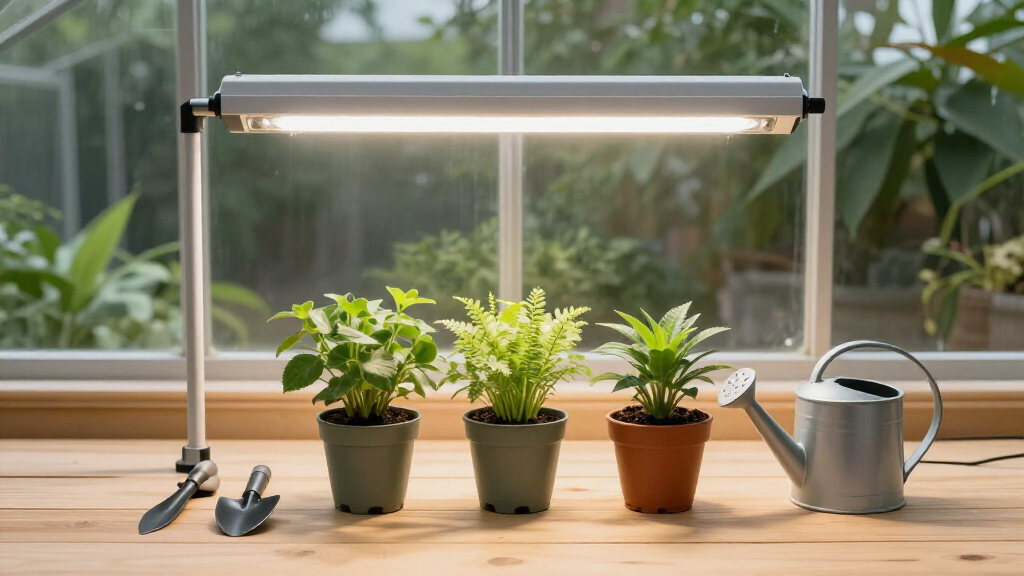 greenhouse plant grow lights
