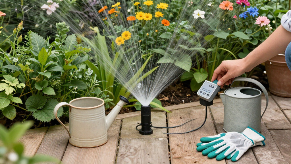 automatic watering systems for gardens