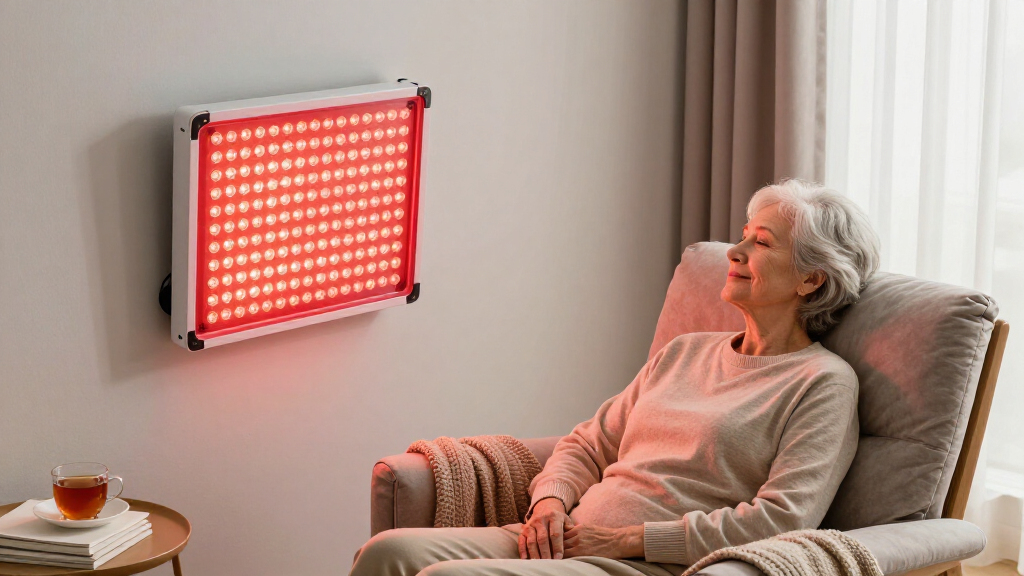 red light therapy panel for home large