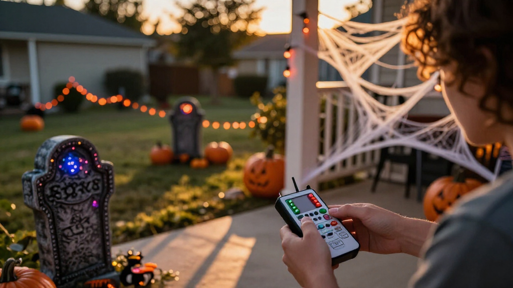 wireless dmx system for halloween