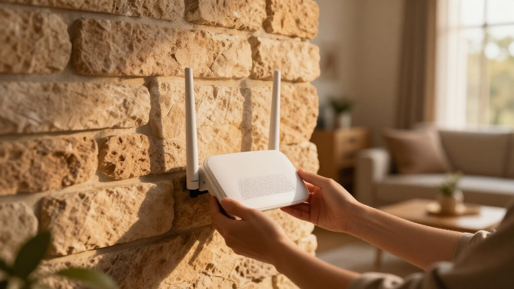 mesh system for thick walls