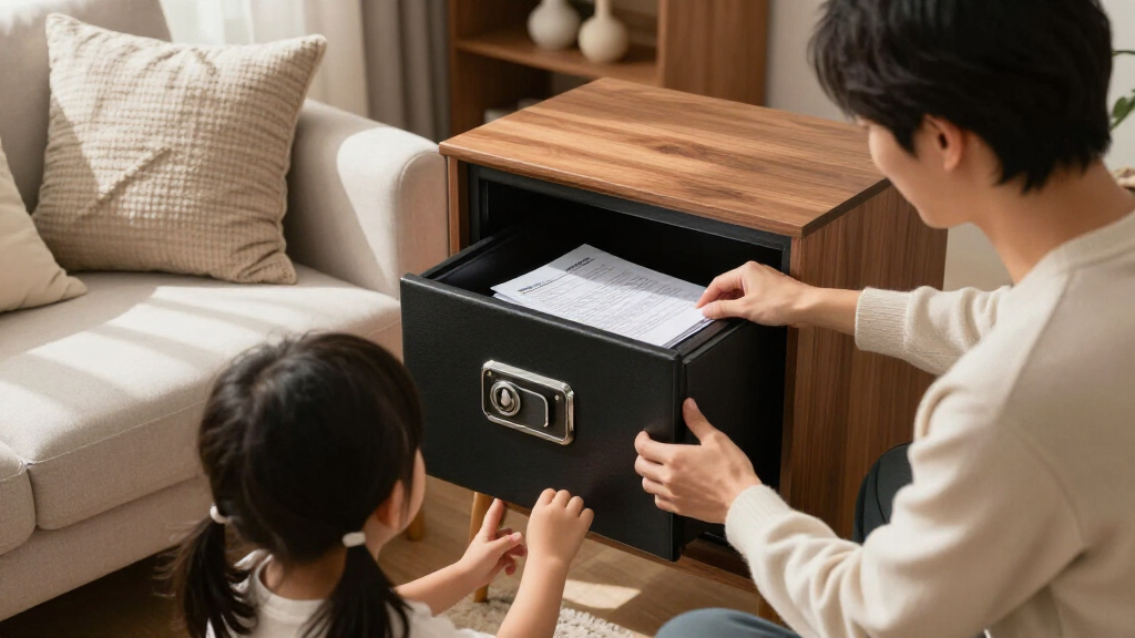 best lockable safe for family financial records