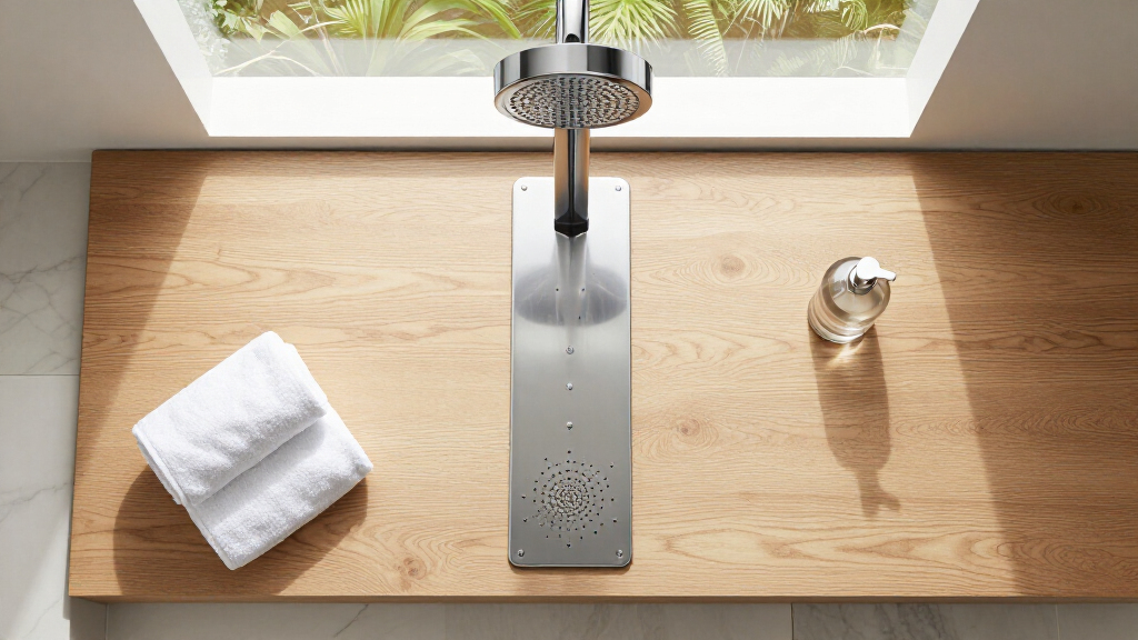 best luxury shower panels with jets