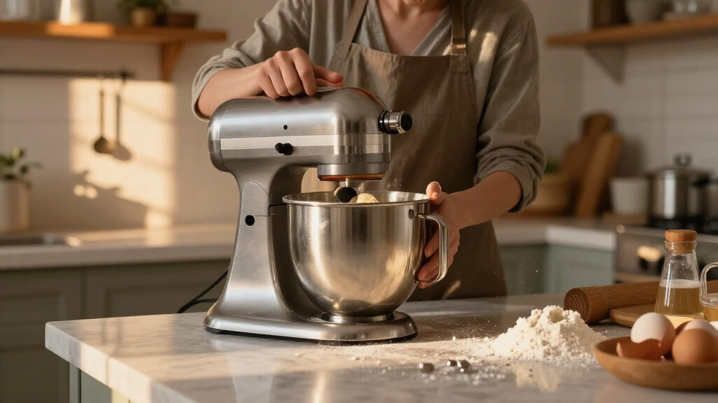 commercial stand mixer with 3 speed transmission