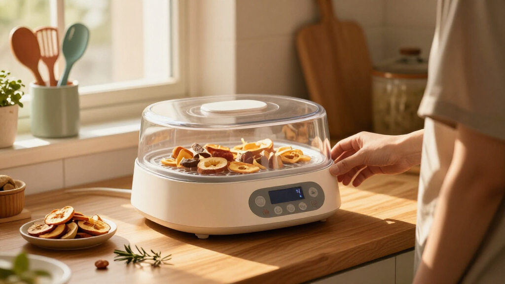 food dehydrator with digital controls